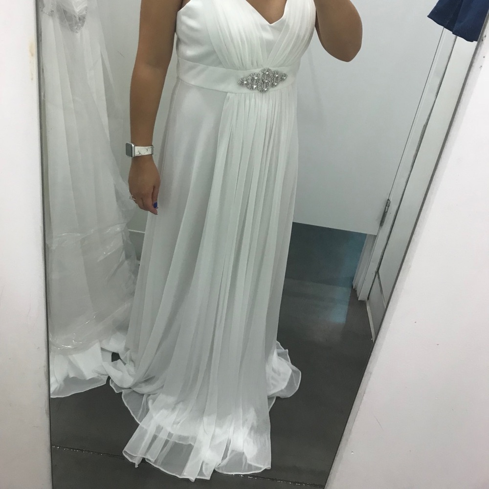 NEW White Formal Dress